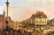 Bernardo Bellotto Cracow Suburb as seen from the Cracow Gate. painting